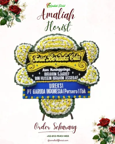 Papan Bunga Duka di Manggissari